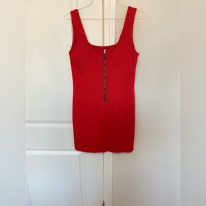 Forever 21| Red dress| Mini dress| 34’’| sleeveless